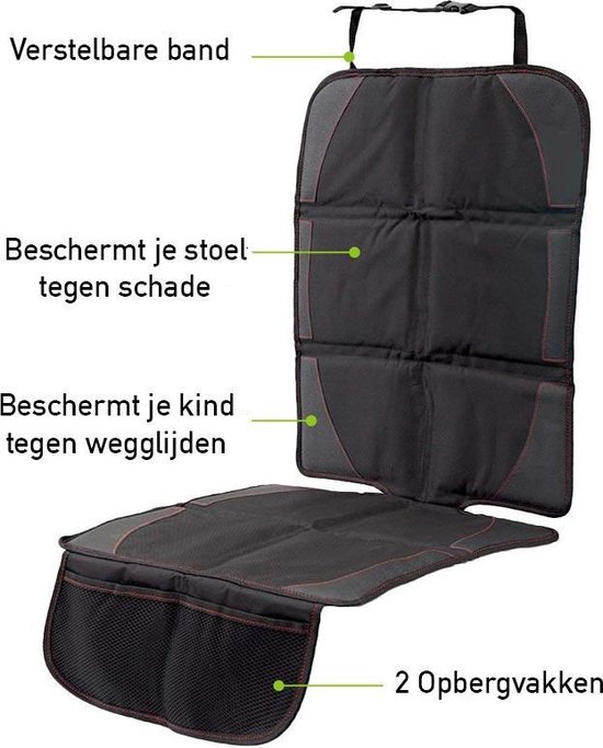 Protection Siege Voiture, Protections De Siège Auto pour Enfant Compatible  ISOFIX Imperméable et Antidérapant avec 2