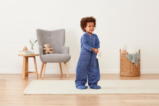 Bearmoss Babyslaapzak 1,5 TOG - 2 Stuks Zachte Winterslaapzak Voor Pasgeborenen Tot 24 Maanden, Wit 67 Cm - Jongens & Meisjes