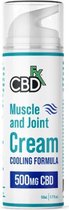 Muscle and Joint Cream Cooling Formula 500mg CBD