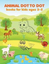 Animal Dot To Dot Books For Kids Ages 3-5