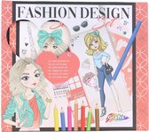 Grafix mode-ontwerpset -kinderspeelgoed -knutselproduct - kinderfashion - hobbyset