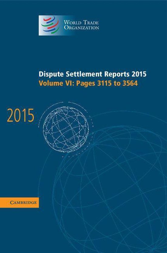 World Trade Organization Dispute Settlement Reports - Disput ... - cover