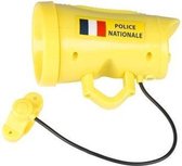 Toys Fietssirene Franse Politie Jongens 12 Cm Geel