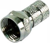 ELRO SATELLITE - 6 Piece Connector F-Connector 6mm
