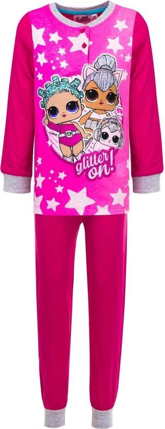 LOL Surprise - Meisjes - pyjama set - fuchsia - 10 jaar - Maat 140 | bol.com