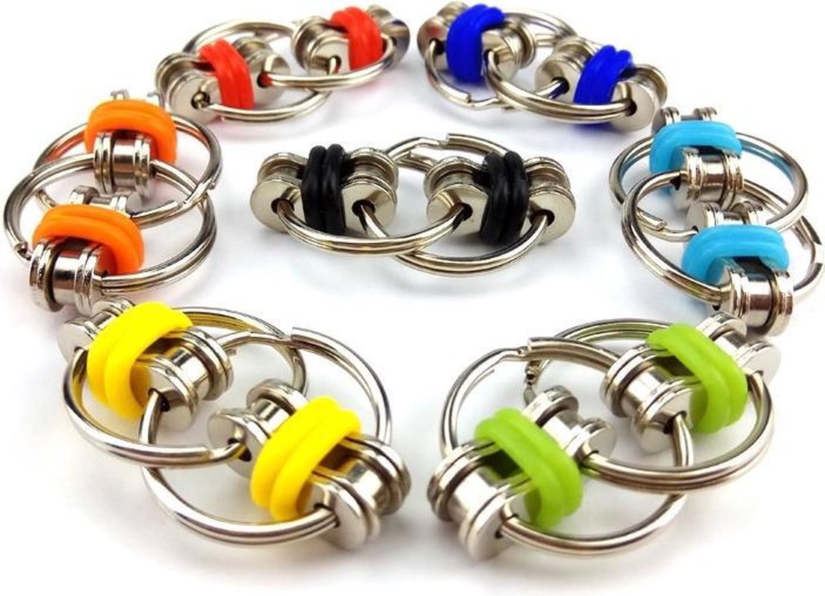 Clickeez Cube Sleutelhanger - Fidget - Verzamel ze allemaal - Anti