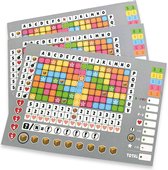 Scoreblokken Keer op Keer 2 drie stuks Level 1 Dobbelspel