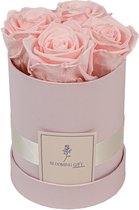 Flowerbox longlife rozen | PINK | Small | Bloemenbox | Longlasting roses BABYPINK | Rozen | Roses | Flowers