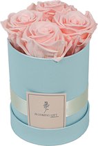 Flowerbox longlife rozen | BLUE | Small | Bloemenbox | Longlasting roses BABYPINK | Rozen | Roses | Flowers