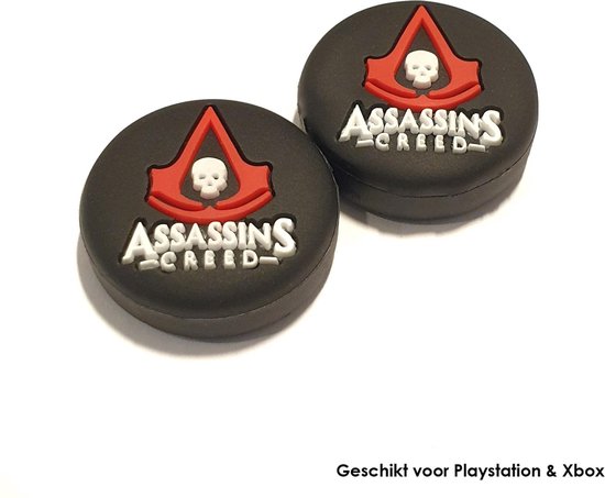 Thumb Grips | Thumb Sticks | Gaming Thumbsticks | Geschikt voor Playstation PS5 PS4 PS3 & Xbox X S One 360 | 1 Set = 2 Thumbgrips | Assasins Creed