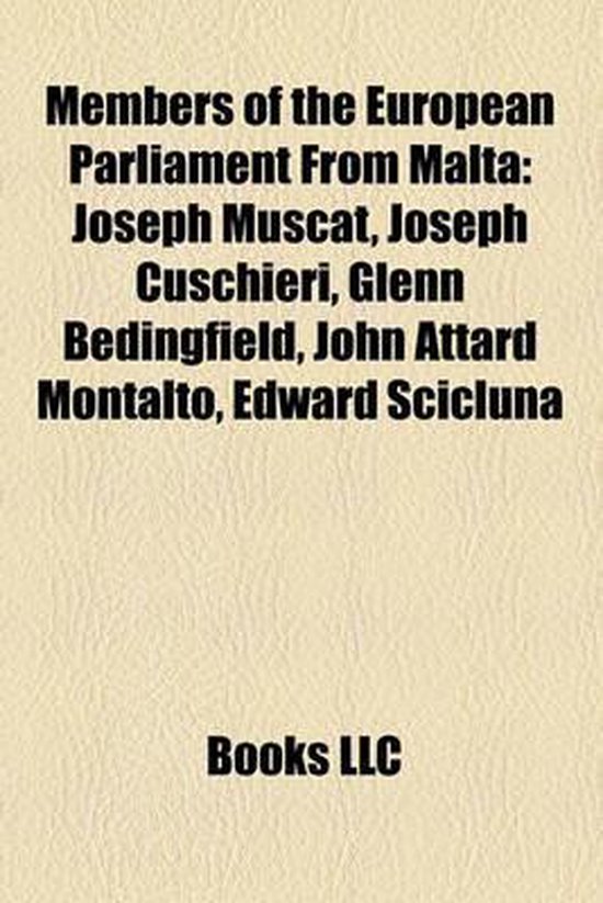 Members of the European Parliament from Malta 9781157498001 Boeken