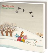 Kerstkaartenmapje met env, vierkant: Winter Season, Max Velthuijs