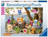 Ravensburger puzzel Gelini Picknick - Legpuzzel - 1000 stukjes