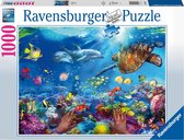 Bol.com Ravensburger puzzel Snorkelen - Legpuzzel - 1000 stukjes aanbieding