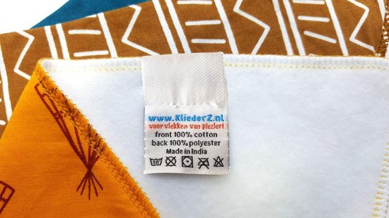 Slabbetjes baby jongens - Bandana kwijl slab - 3 stuks slabbers BB04a van Little Dutch — afbeelding 4