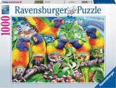 Ravensburger puzzel Land van de Lorikeets - Legpuzzel - 1000 stukjes