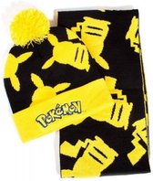 DIFUZED POKEMON PIKACHU BEANIE & SCARF GIFT SET