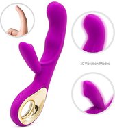 Rosebay Tarzan Vibrator - Rabbit Vibrator - Vibrator voor vrouwen - Tarzan Vibrator voor Vrouwen - Vibrator voor Vrouwen Clitoris - Vibrator voor Koppels -  - Paars