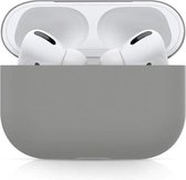 Bee's - Airpods Pro Hoesje Siliconen Case - Grijs - Soft Case - Airpods Pro Case - Airpods Pro