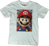 T-shirt Mario money wit - kinderen - kleding - mode - Mario - korte mouw - Super Mario
