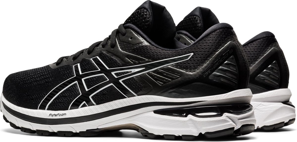 Asics Sportschoenen - Maat 44 - Mannen - zwart/wit | bol.com