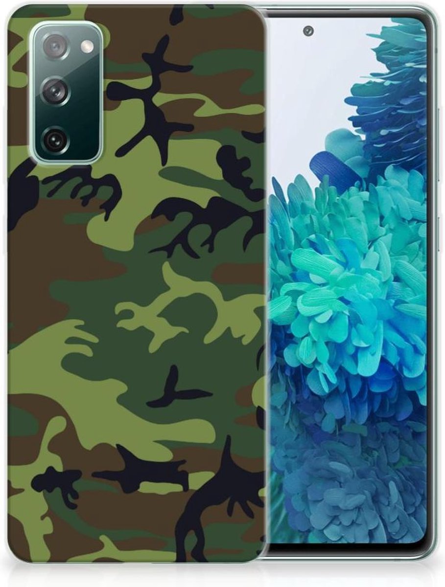 Samsung Galaxy S20 FE TPU bumper Army Dark