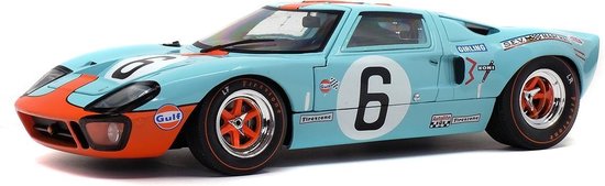 Ford GT40 MK1 #6 24H Le Mans 1969 - 1:18 - Solido | bol