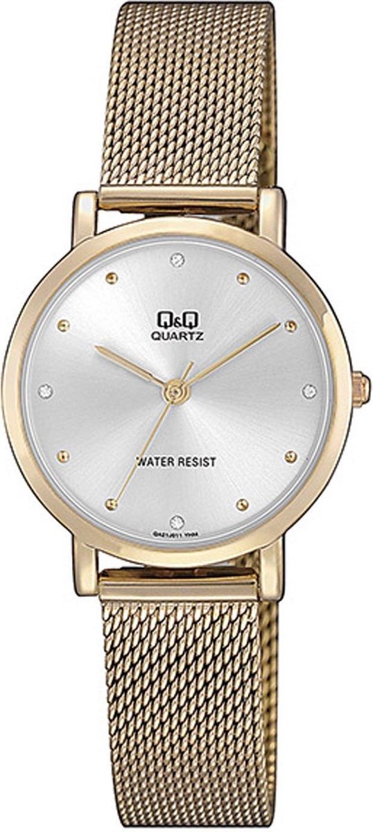 QQ horloge rose met mesh band QA21J011Y