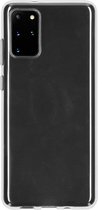Hoesje Siliconen Geschikt voor Samsung Galaxy S20 Plus - Softcase Backcover smartphone - Transparant
