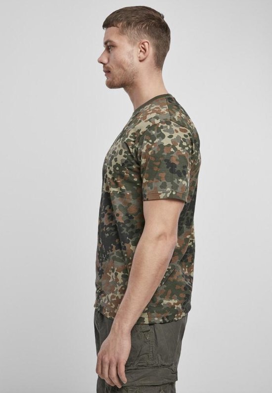 Brandit Army T-shirt camouflage vert taille L.