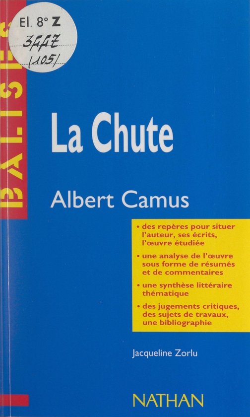 La chute - cover