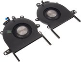 MacBook Pro A1706 set ventilatoren links en rechts Origineel - CPU Cooling fans  left + right - CPU koeler set MacBook Pro A1706