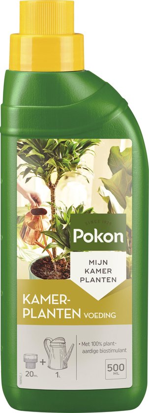 Pokon Kamerplanten Voeding - 500ml - Plantenvoeding - 20ml per 1L water - Kamerplantenvoeding