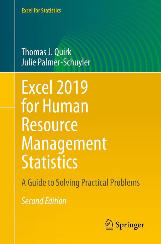 Mathematics and Statistics (R0) - Excel 2019 for Human Resou ... - cover