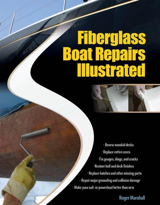 Fiberglass Boat Repairs Illustrated - cover