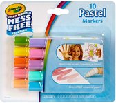Crayola - Color Wonder Mini Stiften - voor kinderen - Pastel - 10 stuks