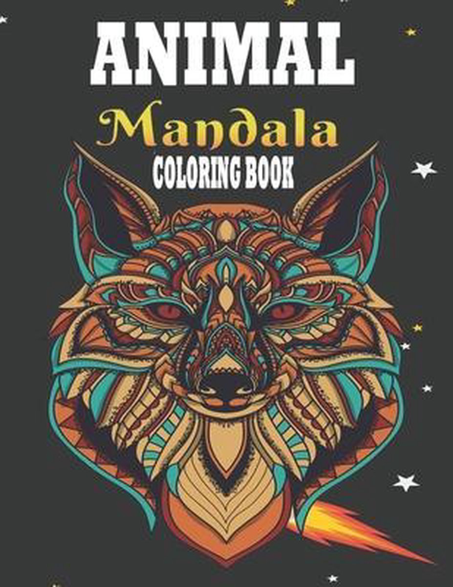 Animal Mandala Coloring Book - Jamie Vardy