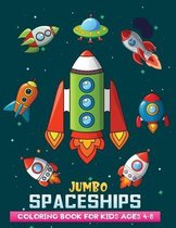 jumbo spaceships coloring book for kids