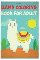 llama coloring book for adults