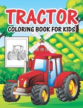 Tractor Coloring Book for Kids