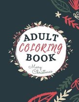 Adult Coloring Book Merry Christmas