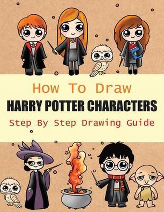 How to Draw Harry Potter Characters Step By Step Drawing Guide, Jordan