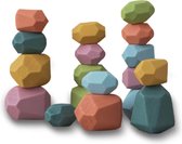BooDi Houten speelgoed blokken blokkenset blokkendozen educatief stapeltoren ecologisch bouwstenen Scandinavië trend 2021
