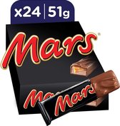 Mars chocolate - 24 stuks - 51 gram