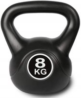 Drakōn kettlebell zwart kogelhalter voor krachttraining crossfit fitness 8 kg