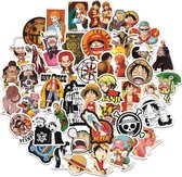 One Piece Stickers - 50st - Laptop Stickers - Stickers Volwassenen - Anime - Manga - Decal