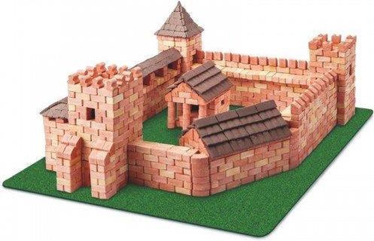 Mini Brick Constructor Red Castle