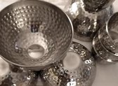 kommen set 8 stuks/ rond/ metaal/ roestvrij/ 7x groot 14.5x14x9 cm/ 1x klein 8x8x5cm