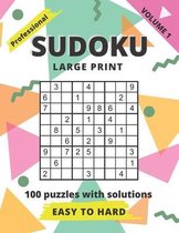 SUDOKU Large print