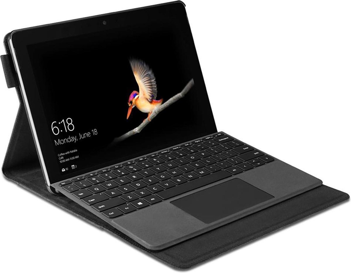 Spigen Stand Folio Microsoft Surface Go tablethoes - Grijs
